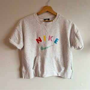Nike Short Sleeved Sweatshirt